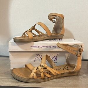 Blowfish Malibu Women's Bishup Sandals, Dune Dyecut, Size 8